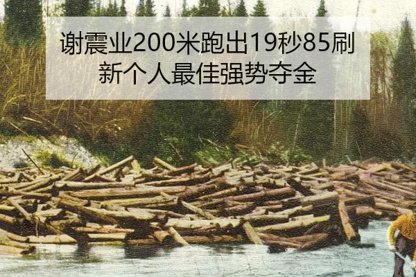 谢震业200米跑出19秒85刷新个人最佳强势夺金